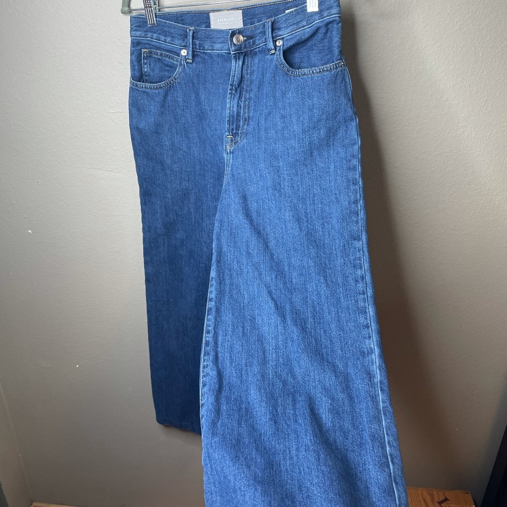 Everlane women’s Summer Wide Leg Jeans 26